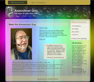 The Announcer Guy    