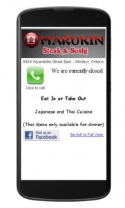 Marukin Steak & Sushi (Mobile version)